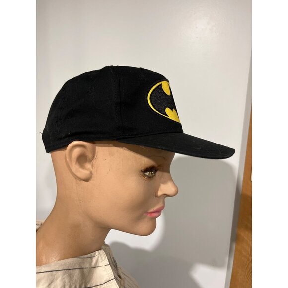 Batman Youth OSFM Black Snapback Hat DC Comics Robin Gotham City Joker - Picture 2 of 6